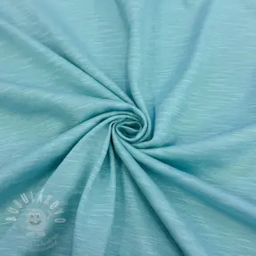Jersey MODAL SLUB cyan