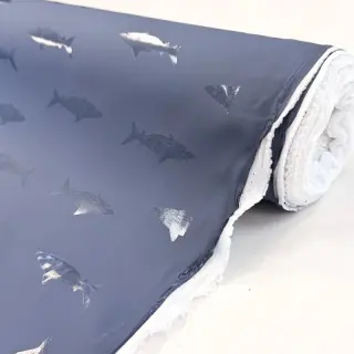 Vízálló Esőkabát Anyag Shark navy