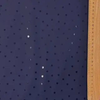 Vízálló Esőkabát Anyag Dots navy