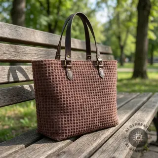 Dekorációs anyag VELOURS DECO SQUARE brown