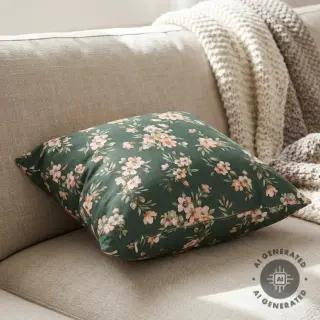 Dekorációs anyag premium Soft painted blossom army digital print