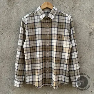 Scottish RECYCLED Checks ecru