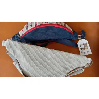 Kordbársony HUGGY silver