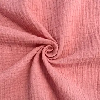 Dupla géz/muszlin soft rose ORGANIC