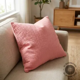 Dupla géz/muszlin soft rose ORGANIC