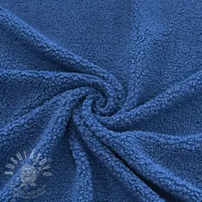 Kabát anyag TEDDY cobalt