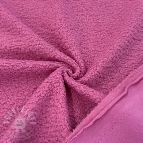 Fleece TEDDY DOUBLE SIDED pink