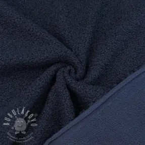 Fleece TEDDY DOUBLE SIDED navy