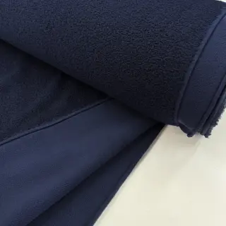 Fleece TEDDY DOUBLE SIDED navy