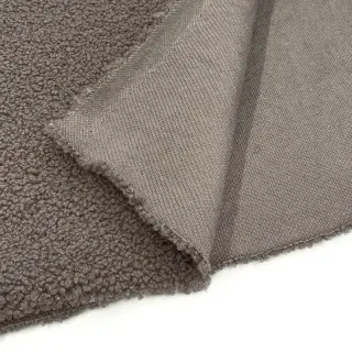 Kabát anyag TEDDY taupe