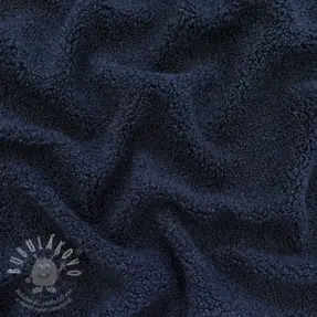 Kabát anyag TEDDY navy