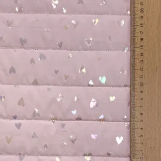 Steppelt anyag FOIL Hearts