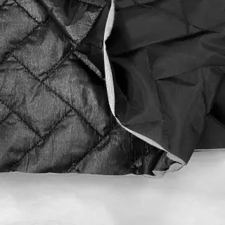 Steppelt anyag Stepped foil black