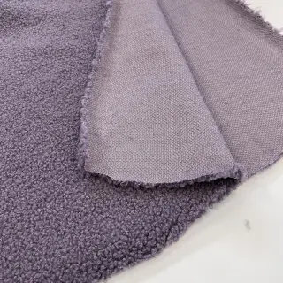 Kabát anyag TEDDY purple