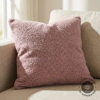 Kabát anyag TEDDY dark powder