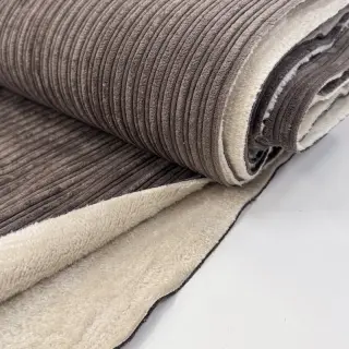 Kordbársony Cofur fleece dark brown