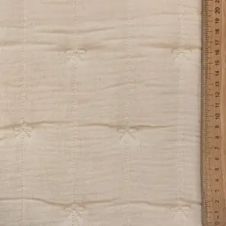 Dupla géz/muszlin STEPPED Bows natural