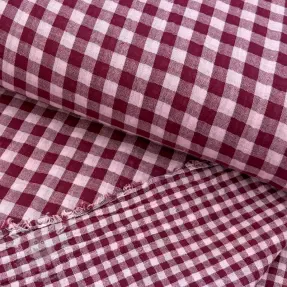 Dupla géz/muszlin YARN DYED Stripes and checks design F