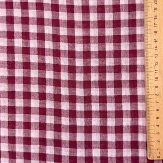 Dupla géz/muszlin YARN DYED Stripes and checks design F