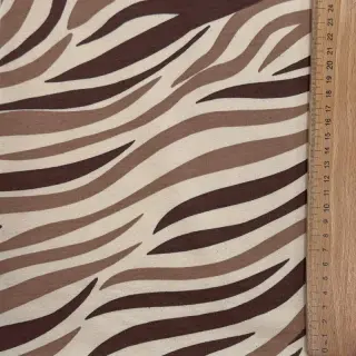 Szabadidő anyag fésült Animal skin brown SIMPLY NATURAL