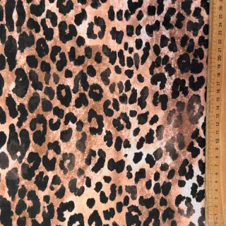 Szabadidő anyag fésült Animal skin brown digital print