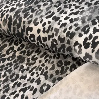 Szabadidő anyag fésült Animal skin grey digital print