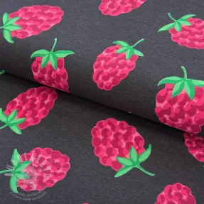 Jersey Raspberries navy melange