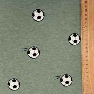 Jersey Soccerballs green melange