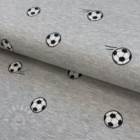 Jersey Soccerballs grey melange