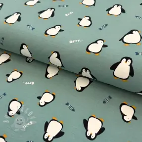 Jersey Penguins sage digital print