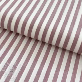 Viszkóz YARN DYED Stripes SMALL blush