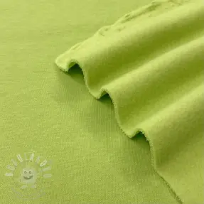 Szabadidő anyag fésült JOGGING lime