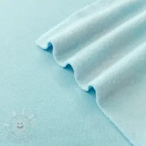 Szabadidő anyag fésült JOGGING ice blue