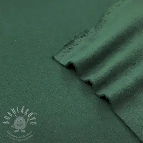 Szabadidő anyag fésült JOGGING dark green