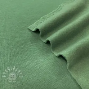 Szabadidő anyag fésült JOGGING forest green