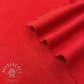 Szabadidő anyag fésült JOGGING red