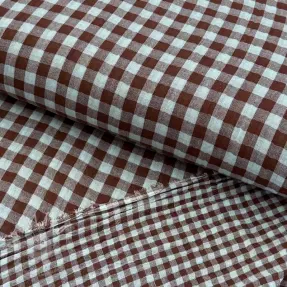 Dupla géz/muszlin YARN DYED Stripes and checks design E