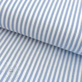 Dupla géz/muszlin YARN DYED Summer stripe blue