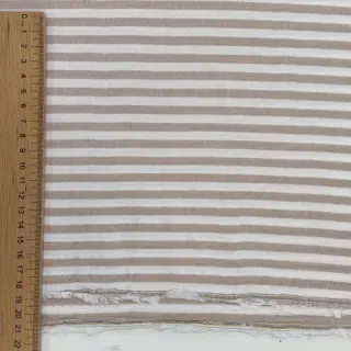 Dupla géz/muszlin YARN DYED Summer stripe beige