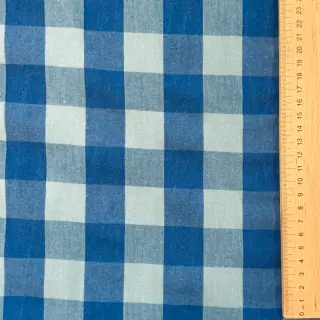 Pamutvászon YARN DYED SONJA Checks blue green