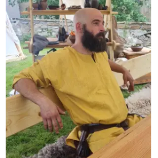Lenvászon előmosott ochre