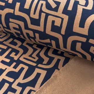 Szabadidő anyag fésült JOGGING Abstract brown navy