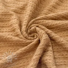 Kötött kelme LIGHT ANGORA CABLY beige