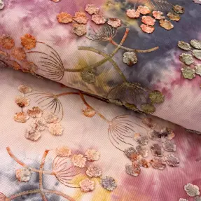 Kordbársony vékony TIE DYE 21W Dandy design F