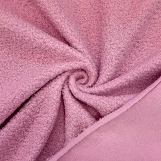 Fleece TEDDY DOUBLE SIDED soft pink