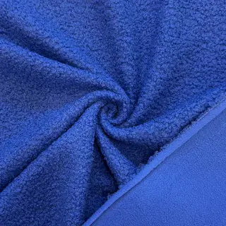 Fleece TEDDY DOUBLE SIDED cobalt