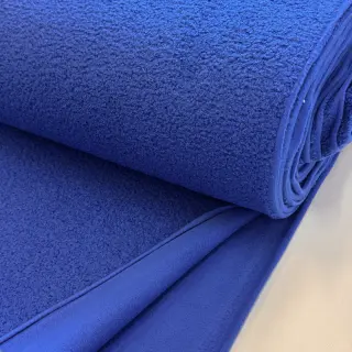 Fleece TEDDY DOUBLE SIDED cobalt