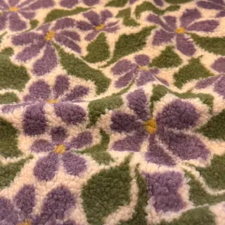 Kabát anyag TEDDY JACQUARD Pretty mix design B