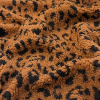 Kabát anyag TEDDY Panther love brown