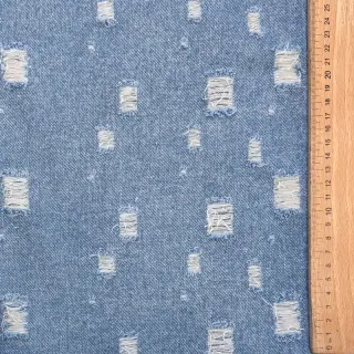 JEANS DAMAGED light blue